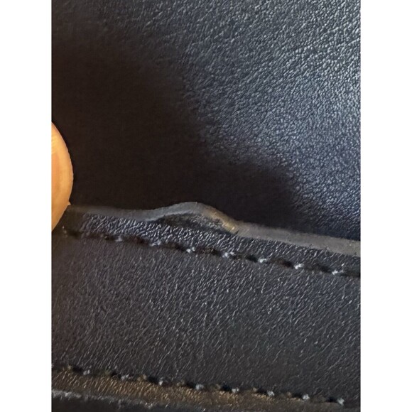 Nine West Waist Wallet Belt Bag Pouch Black Quilted Diamond Purse - Picture 15 of 16